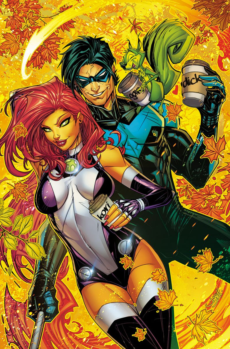 少年漫画 tr_berkeley.27 Teen Titans #27 Pumpkin Spicy Variant with Foil COA – jonboymeyers