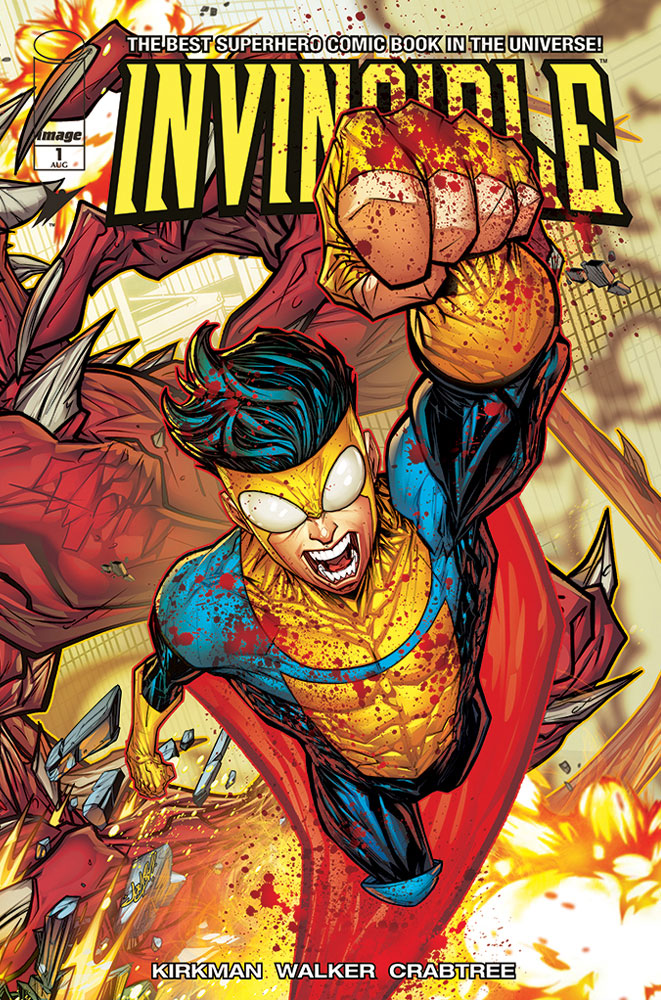 Invincible Number 1 Variant comic Image Comic